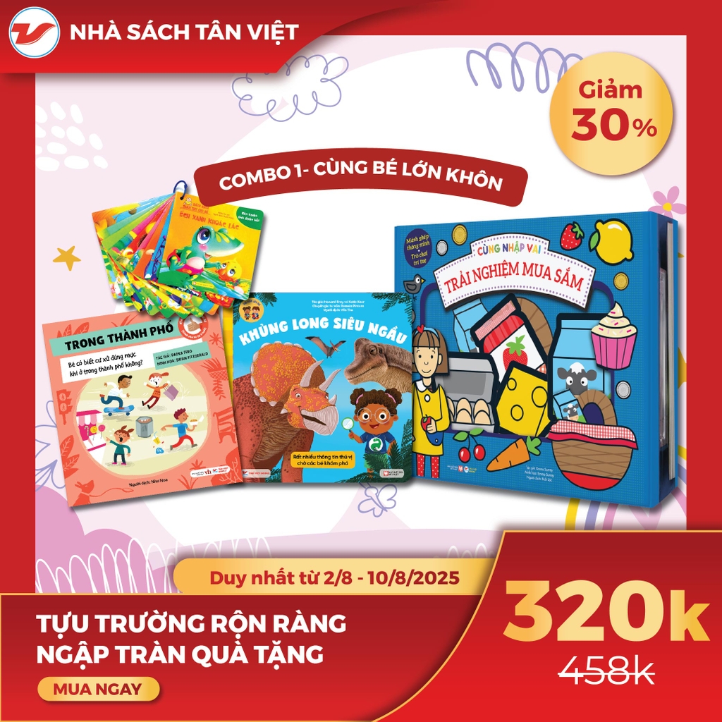 CB37 - 30% Combo Cùng Bé Lớn Khôn