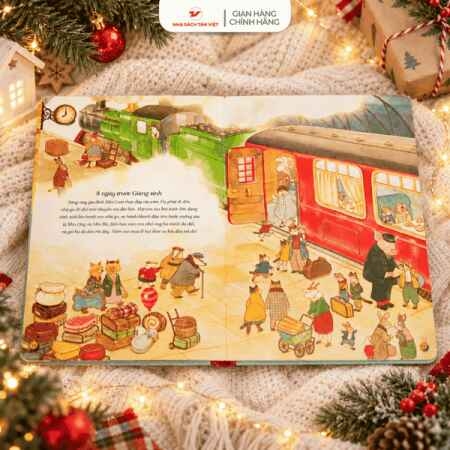 Gia Đình Mèo Cam: Giáng Sinh Lung Linh - Sách Lật Mở - Tân Việt Books
