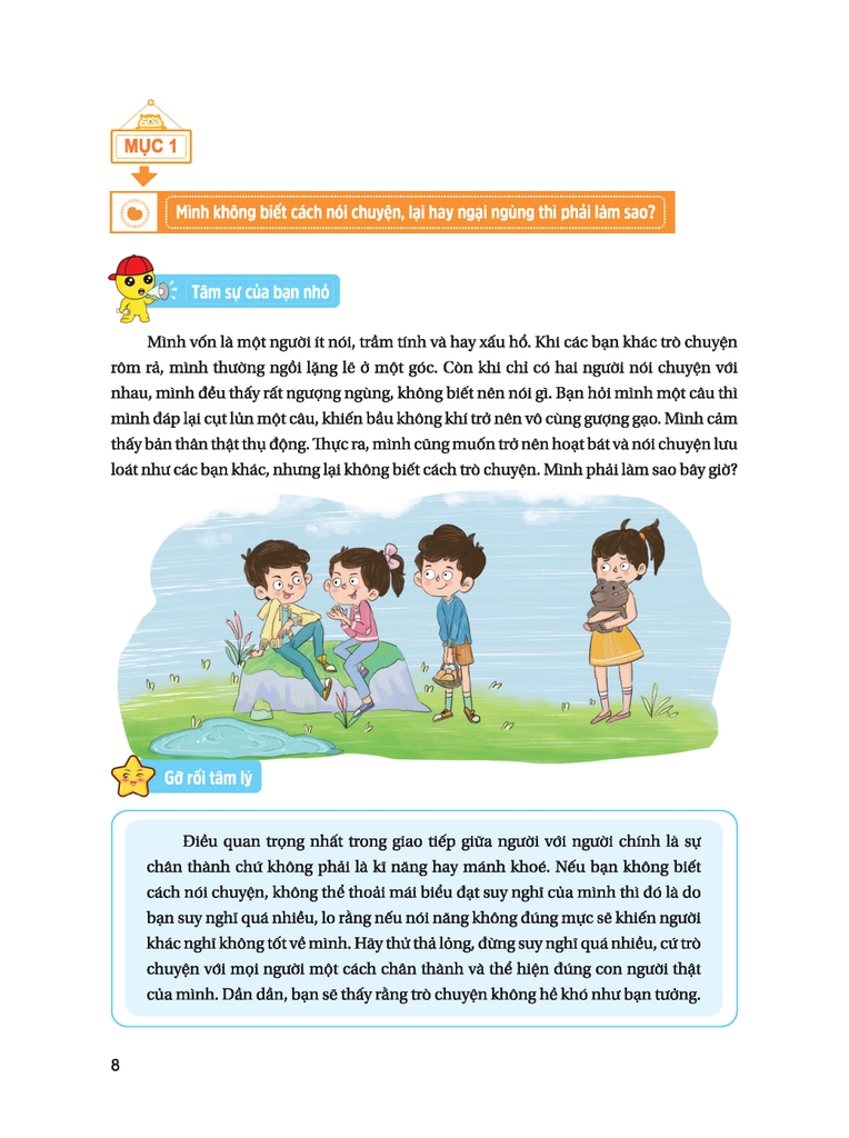 Bách Khoa Tâm Lý Dành Cho Trẻ Em - Cuốn 2: Bí Kíp Giao Tiếp - Tự Tin Bày Tỏ, Thêm Nhiều Bạn Vui