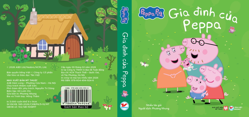 Bộ Hộp Peppa Pig: Thư Viện Yêu Thích Của Tớ - Sách Tranh - Dành Cho Trẻ 2+