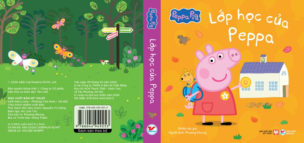 Bộ Hộp Peppa Pig: Thư Viện Yêu Thích Của Tớ - Sách Tranh - Dành Cho Trẻ 2+