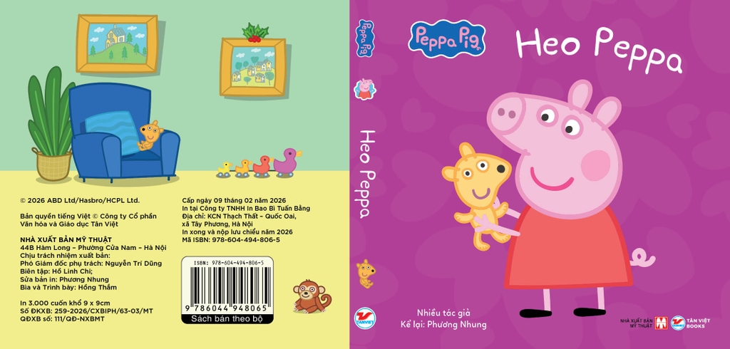 Bộ Hộp Peppa Pig: Gia Đình Thân Yêu - Sách Tranh - Dành Cho Trẻ 2+