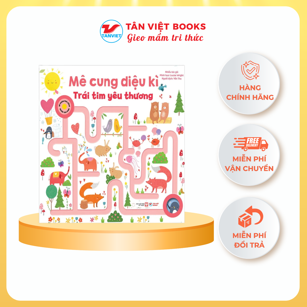 Combo 2 cuốn Mê Cung Diệu Kì: Ông Già Noel + Trái Tim Yêu Thương
