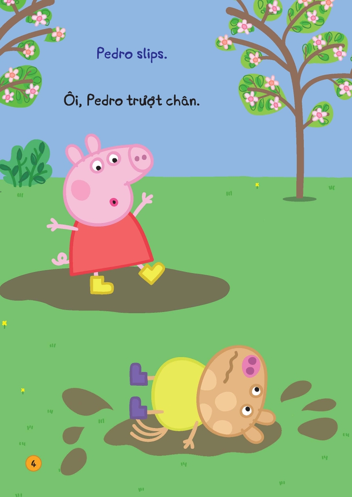 Peppa Pig - Song ngữ Anh - Việt: Cuốn 7: New Glasses Cặp kính mới của Peppa