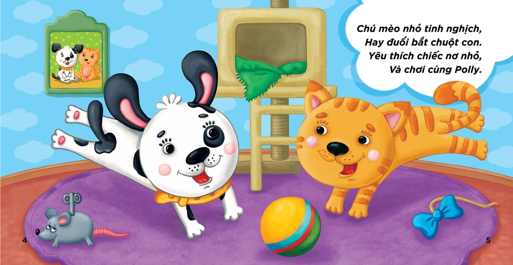 Hộp Thư Viện Nhỏ Của Tớ: Thơ Về Động Vật - Sách Song Ngữ Tập Đọc 2+