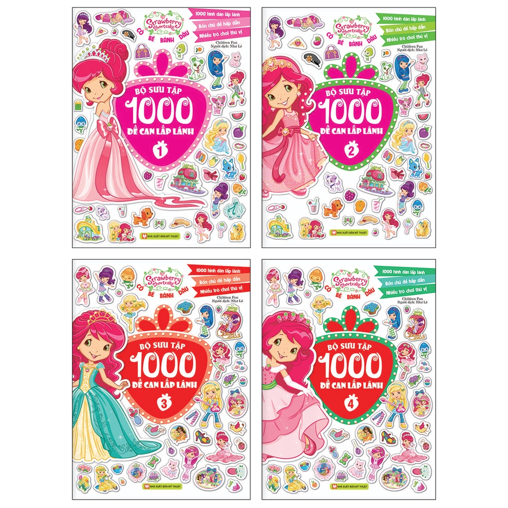 Combo Bộ Sưu Tập 1000 Đề Can Lấp Lánh