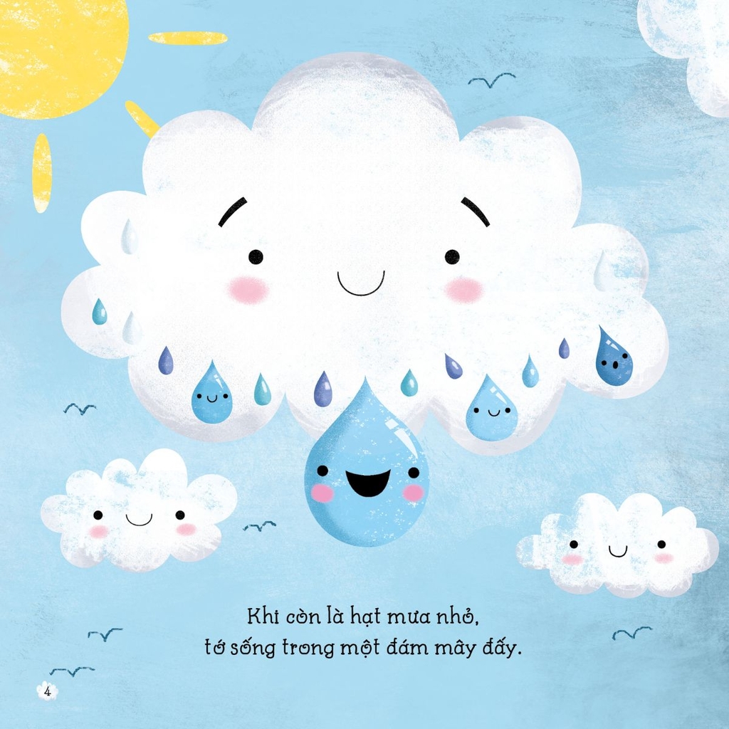 Hạt Mưa Bé Nhỏ - Câu Chuyện Tự Nhiên - Tân Việt Books