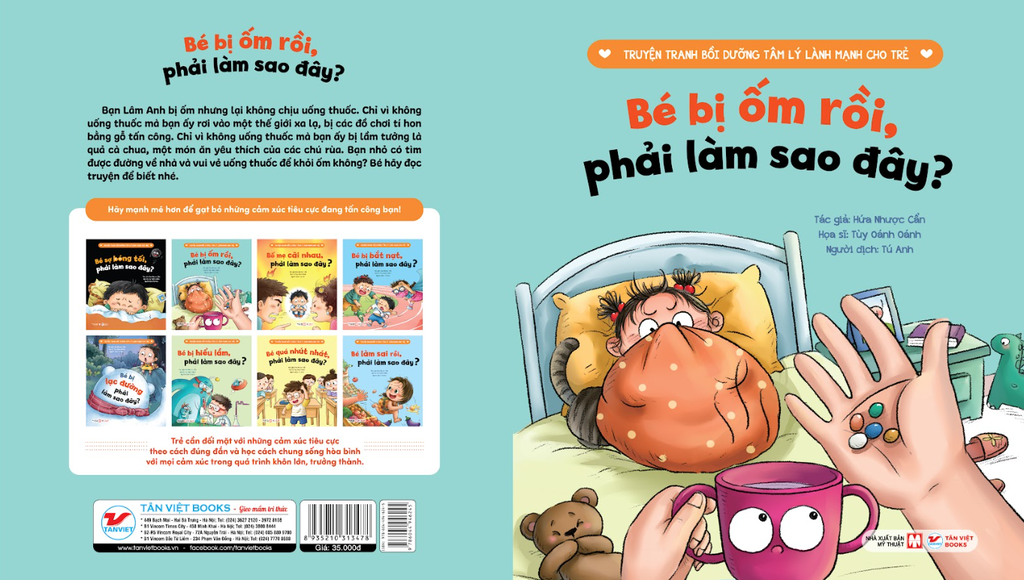 35_Cuốn 7: Bé Bị Ốm Rồi, Phải Làm Sao Đây?