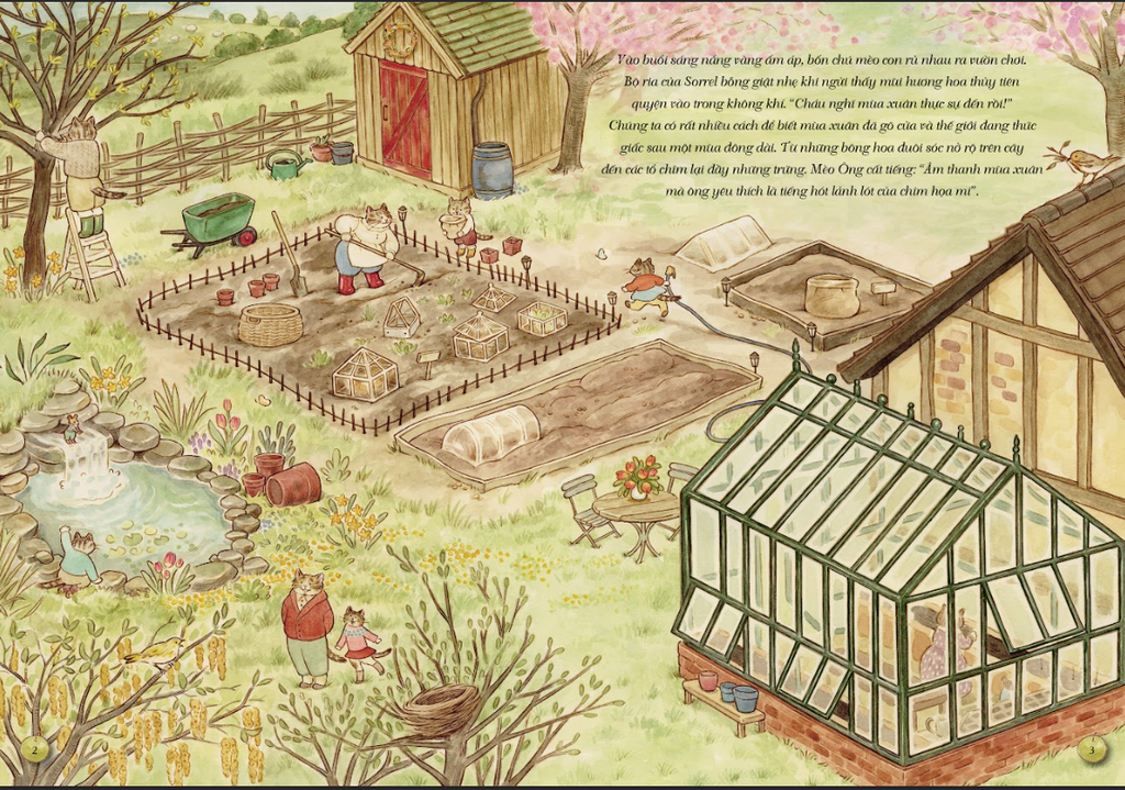 Gia Đình Mèo Cam Cuốn 2: Bốn Mùa Yêu Thương - Tân Việt Books