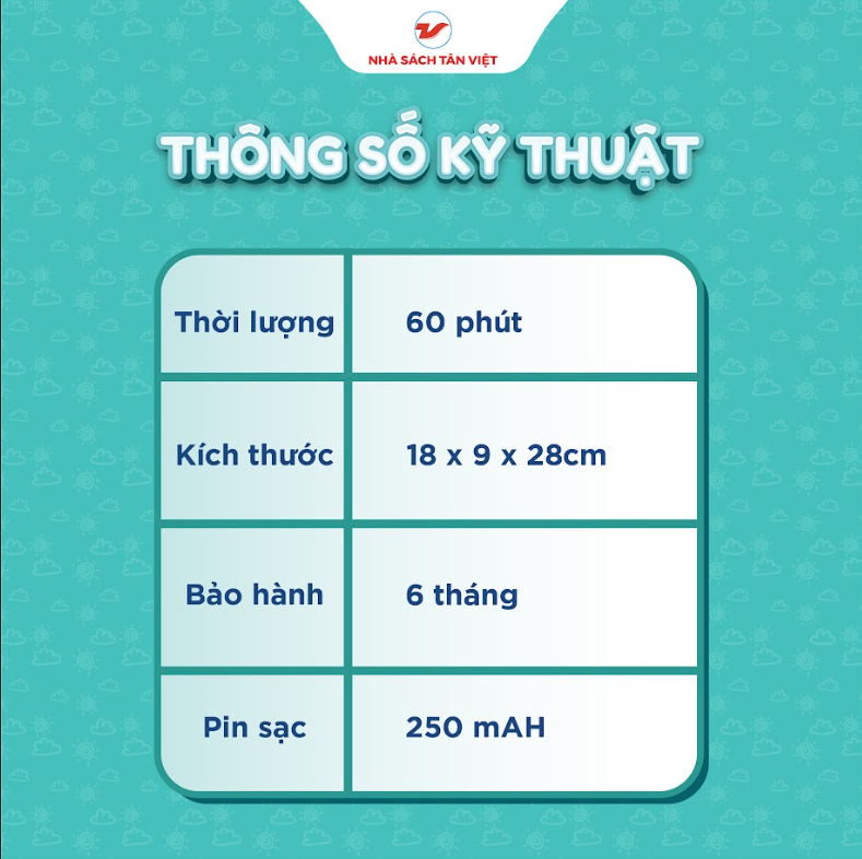 Chó bông kể chuyện - Size nhỏ 25cm - Món quà trí tuệ cho bé