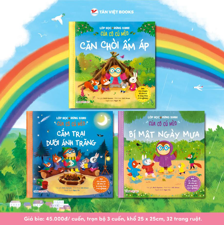 Lớp Học Rừng Xanh Của Cô Cú Mèo - Cuốn 1: Cắm Trại Dưới Ánh Trăng - Kỹ Năng Mềm