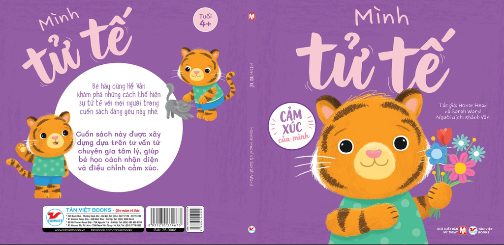Cảm Xúc Của Mình - Cuốn 2: Mình Tử Tế -  Sách Tranh Phát Triển EQ 4+