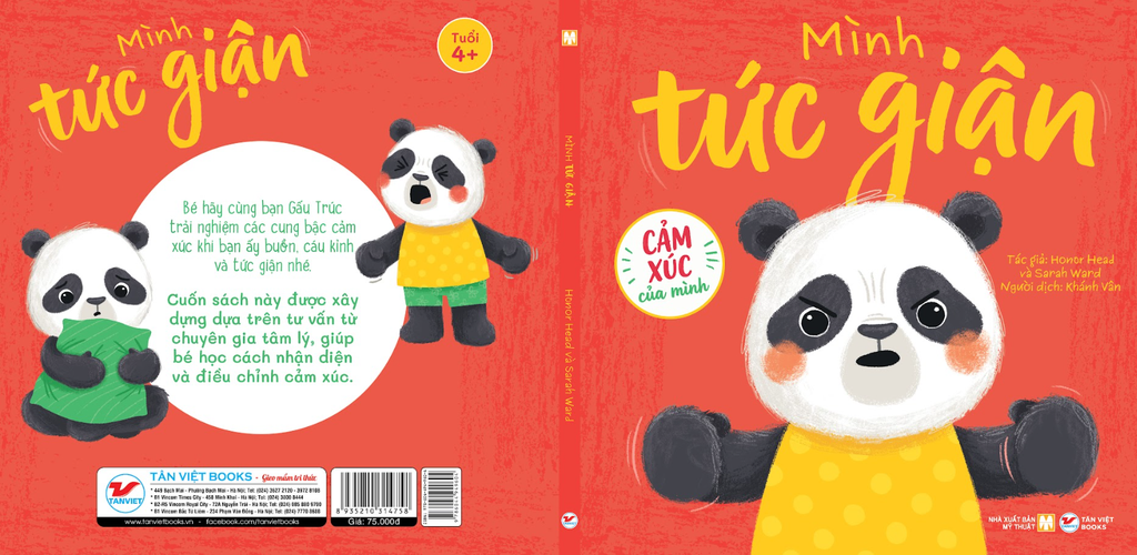 Cảm Xúc Của Mình - Cuốn 10: Mình Tức Giận - Sách Tranh Phát Triển EQ 4+