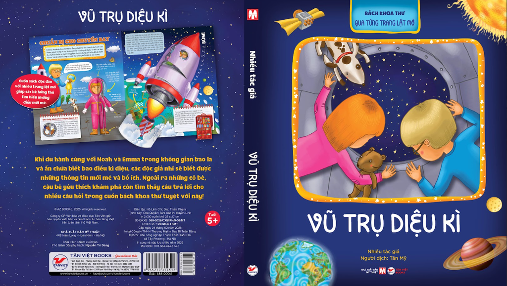 Bách Khoa Thư Qua Từng Trang Lật Mở: Vũ Trụ Diệu Kì - Sách Tương Tác