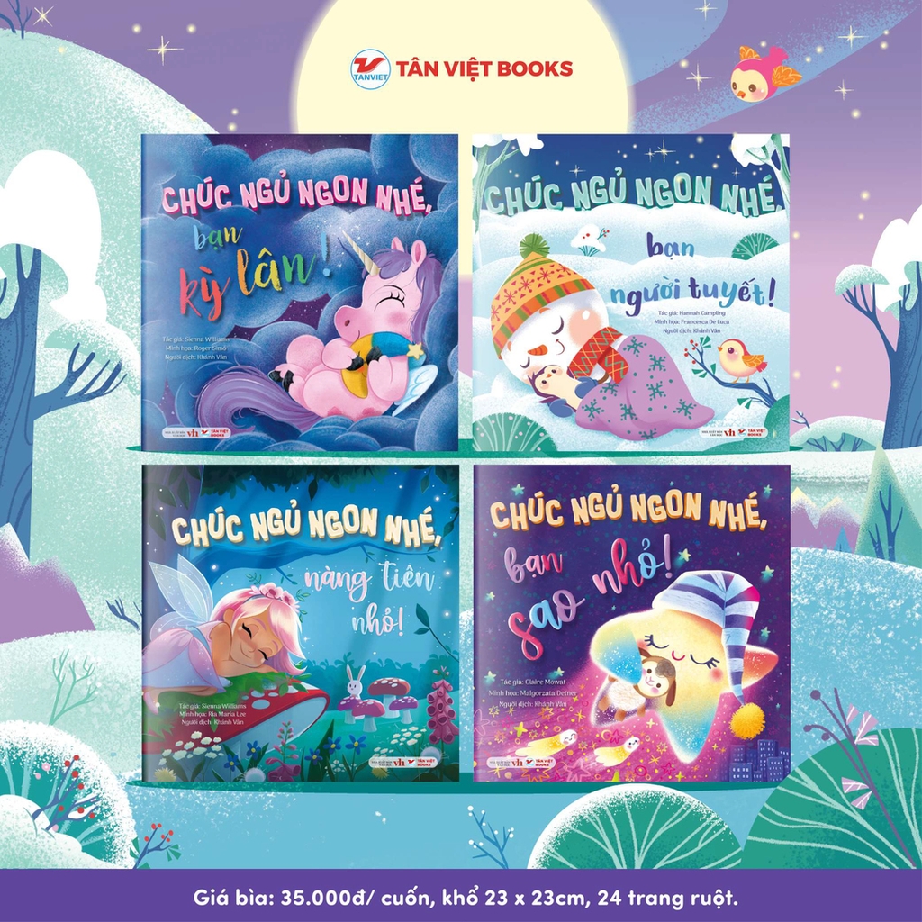 4. Chúc ngủ ngon nhé, nàng tiên nhỏ!