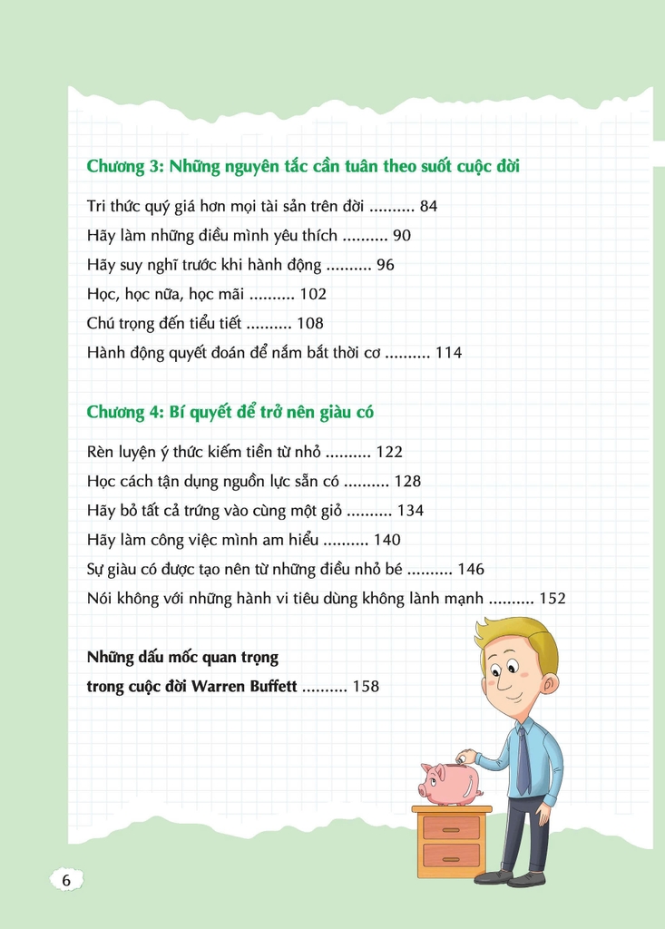 Những Lời Khuyên Của Warren Bufett Dành Cho Các Con