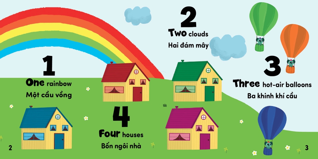 BỘ HỘP SÁCH TIẾNG ANH ĐẦU TIÊN CỦA BÉ : MY FIRST LEARNING BOX (4 CUỐN)