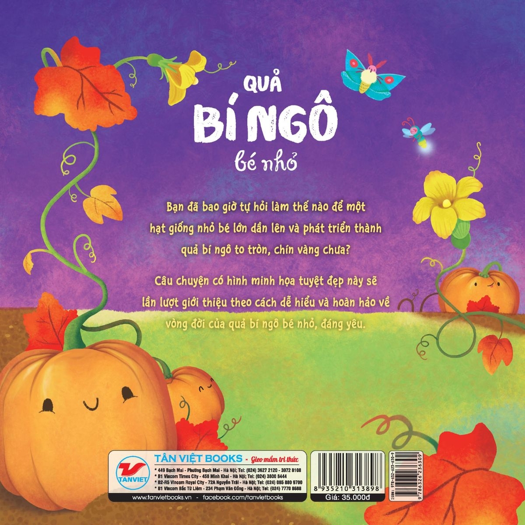 Quả Bí Ngô Bé Nhỏ - Câu Chuyện Tự Nhiên - Tân Việt Books