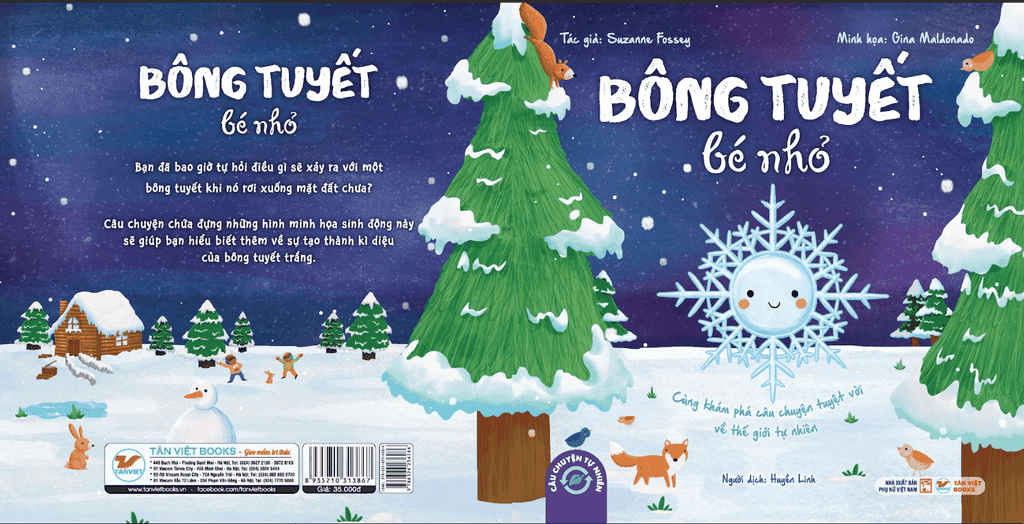Bông Tuyết Bé Nhỏ - Câu Chuyện Tự Nhiên - Tân Việt Books