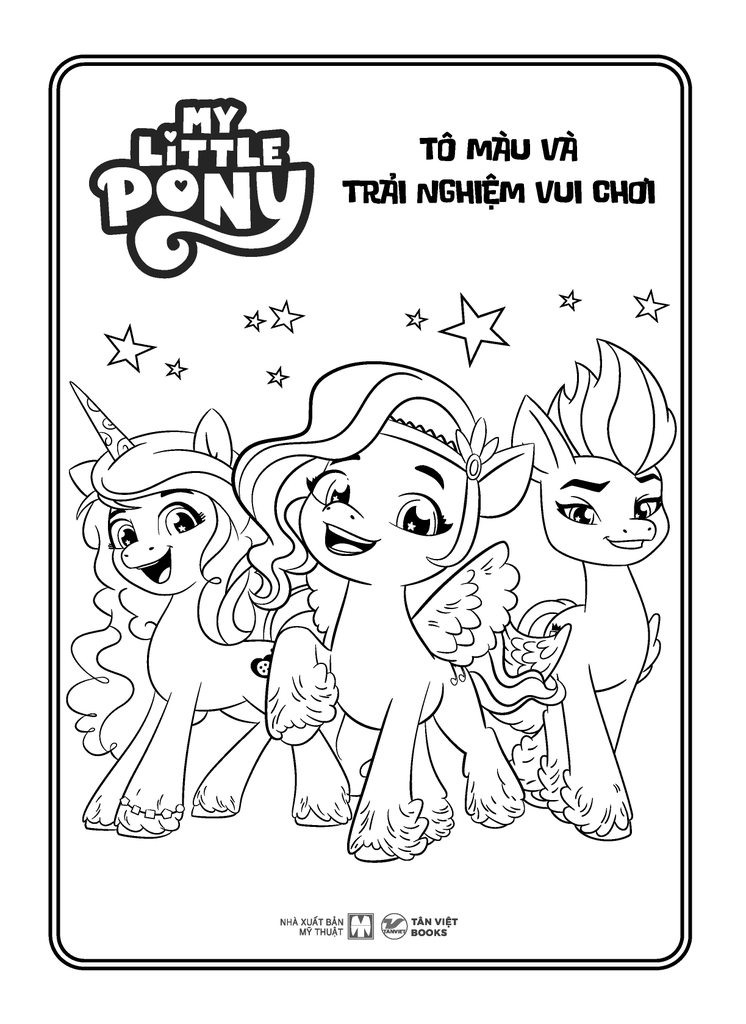 My Little Pony: Tô Màu Và Trải Nghiệm Vui Chơi