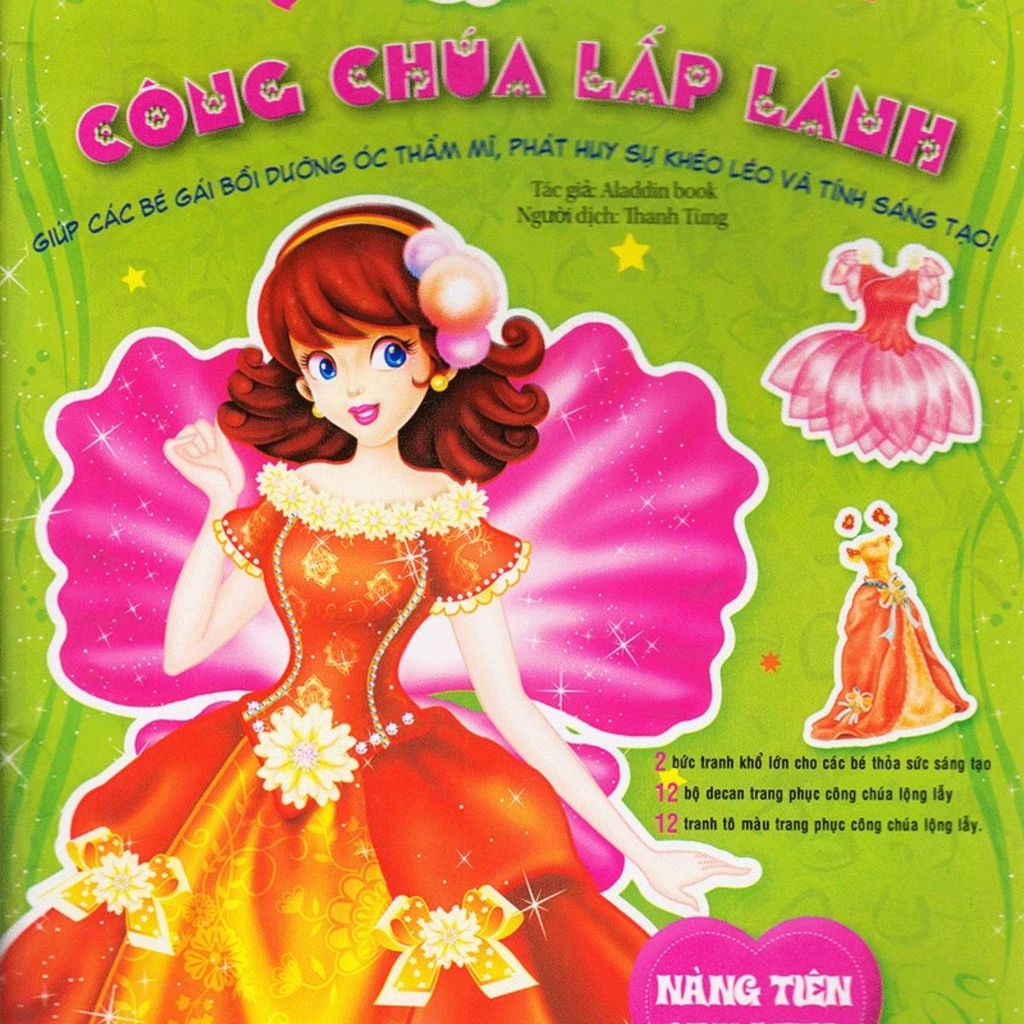 Tủ Sách Công Chúa - Công Chúa Lấp Lánh (Bộ 4 Cuốn)