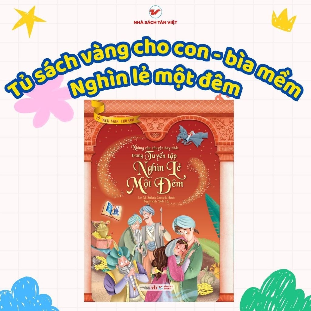 Sách Bìa Mềm - Tủ Sách Vàng Cho Con - Nhiều Chủ Đề - Tân Việt Books