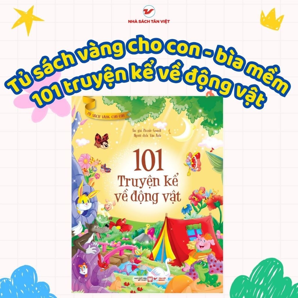 Sách Bìa Mềm - Tủ Sách Vàng Cho Con - Nhiều Chủ Đề - Tân Việt Books