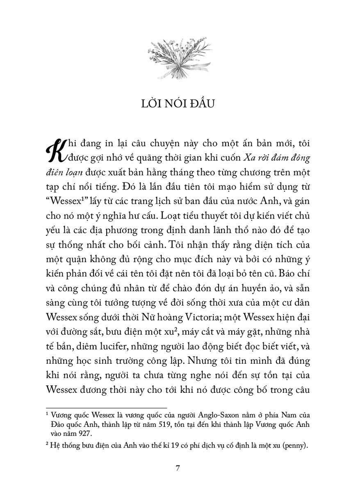 Xa Rời Đám Đông Điên Loạn - Thomas Hardy
