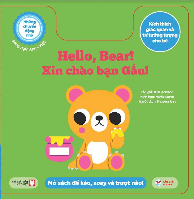 Combo 4 cuốn: Những Chuyển Động Nhỏ Kích Thích Giác Quan - Song Ngữ Anh Việt