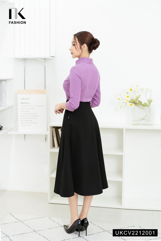 Chân Váy Xòe 2 Lớp UK Fashion Cực Hack Dáng UKCV2212001