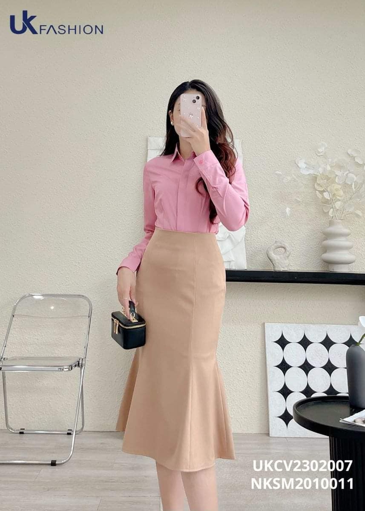 Chân Váy Đuôi Cá UK Fashion Cực Kỳ Hack Dáng UKCV2302007