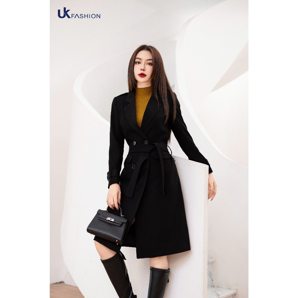 Áo mangto UK Túi Ngang 4 Cúc UKAK2309008