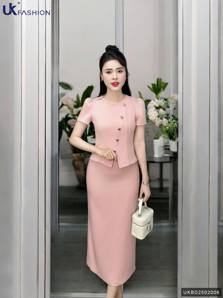 Set chân váy bút chì Mira kiểu mới, nhẹ nhàng, sang xịn UKBD2502006 ( Bao gồm 1 áo + 1 CV)