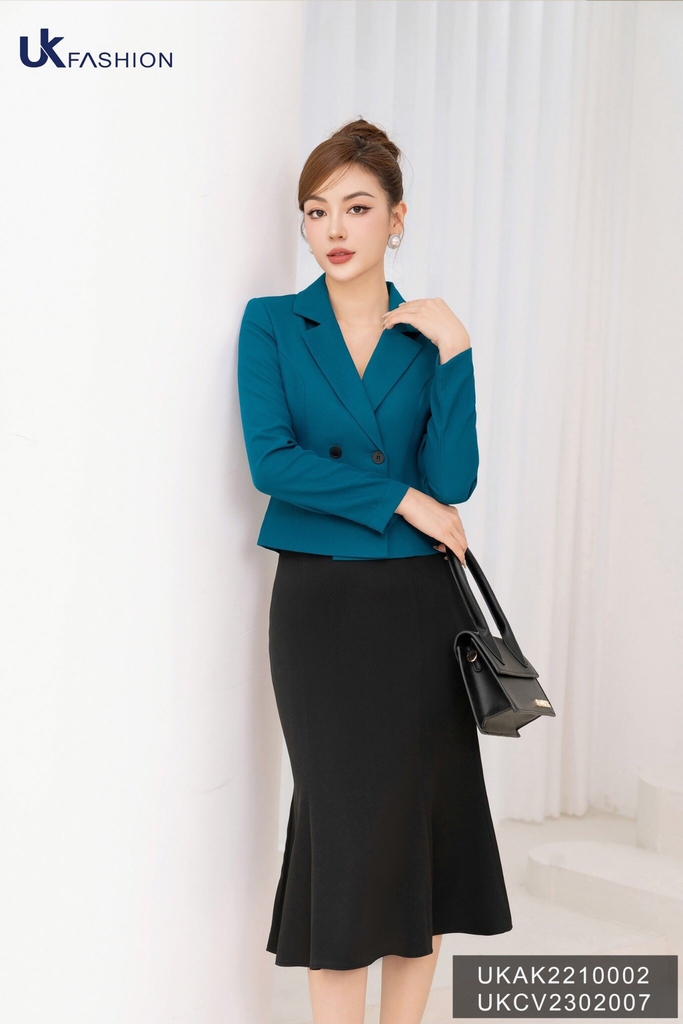 Áo Vest 1 Lớp 4 Cúc UK Fashion Chất Liệu Cao Cấp, Lên Form Đứng Dáng UKAK2210002