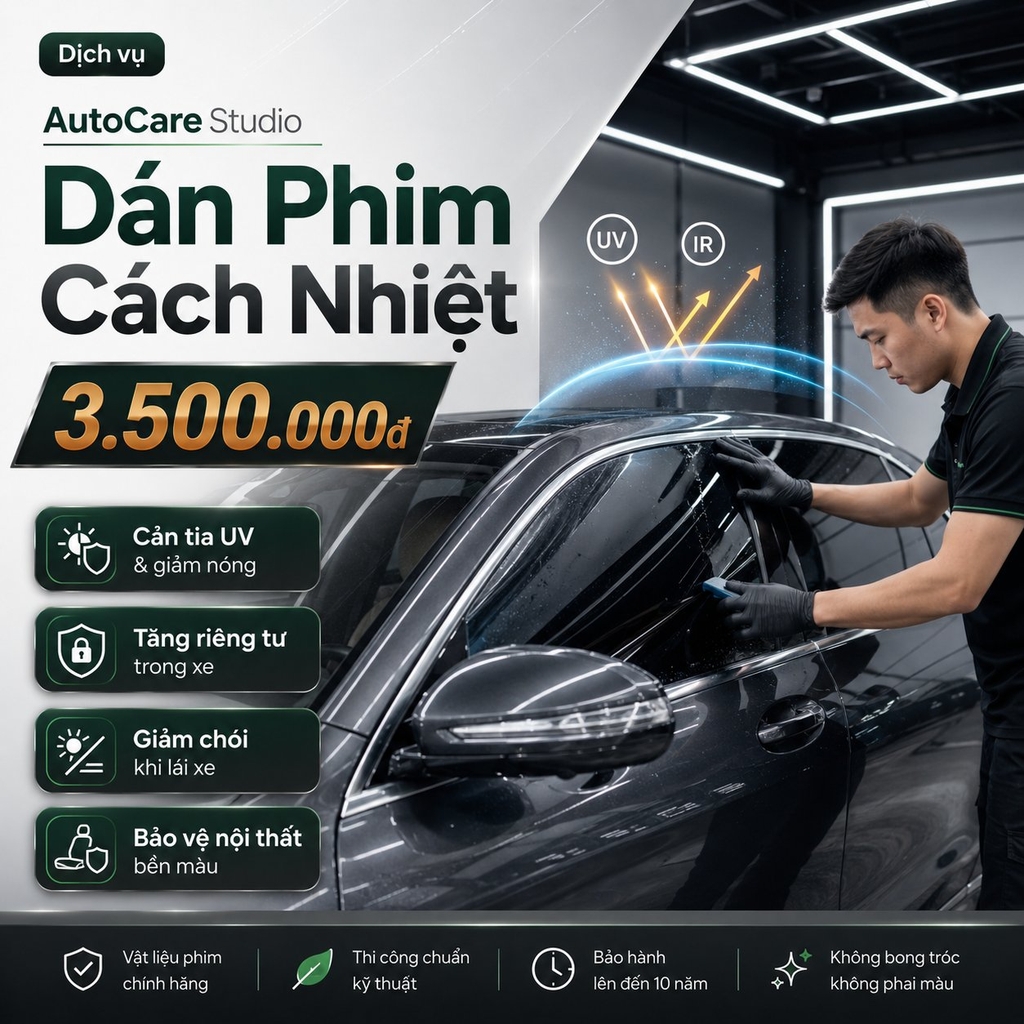 Dán Phim Cách Nhiệt
