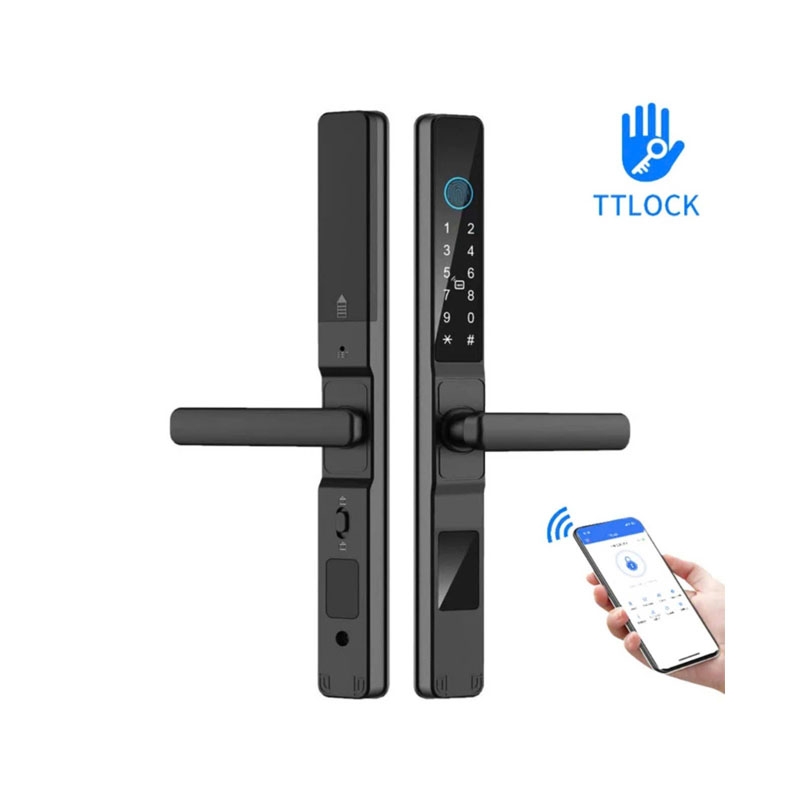 Khóa vân tay cửa nhôm kính GH19