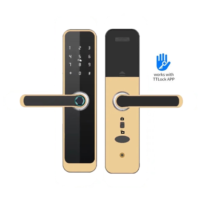 Khóa vân tay cửa gỗ, cửa phòng dùng app TTLock A07 – 5 kiểu mở khóa tiện lợi