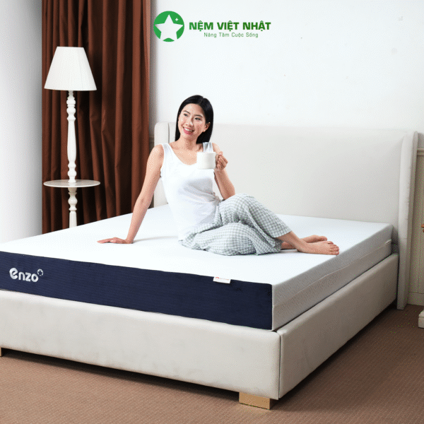 Nệm Foam Latex Việt Nhật Enzo- Gấp Đôi Êm Ái, Chuẩn Khách Sạn