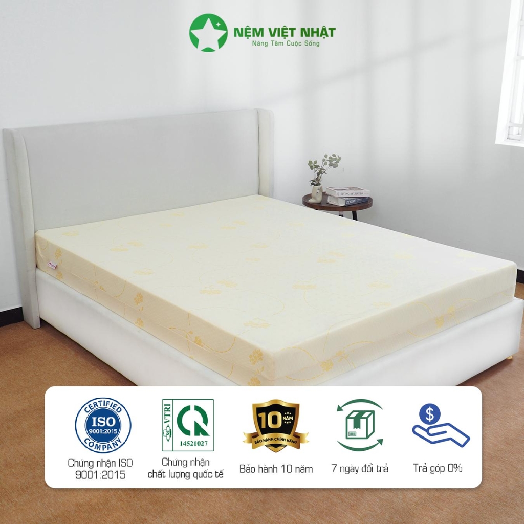 Nệm Foam Việt Nhật Latex Gold – Nâng Đỡ, Thoáng Mát Tối Ưu