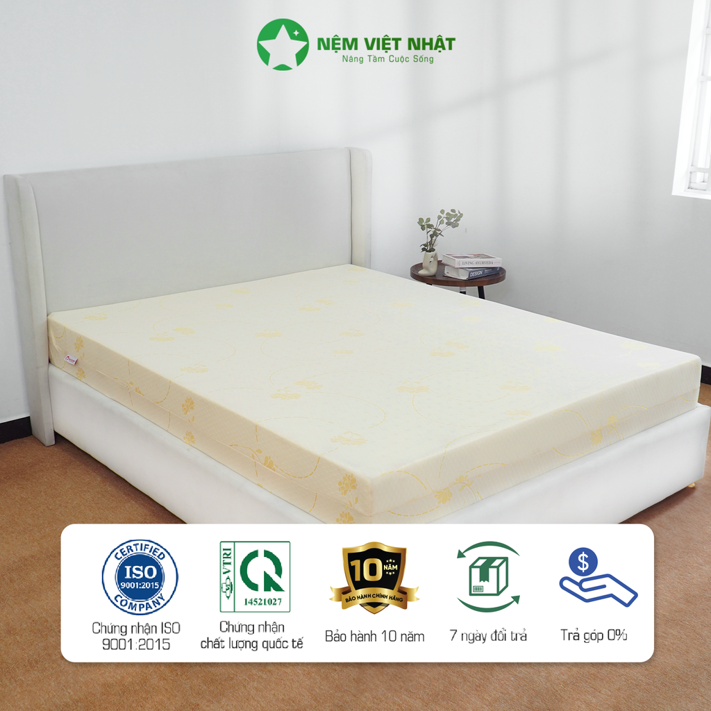 Nệm Foam Việt Nhật Latex Gold – Nâng Đỡ, Thoáng Mát Tối Ưu