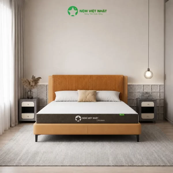 Nệm Cao Su Việt Nhật Coolax – Vững nâng đỡ, mát trọn giấc