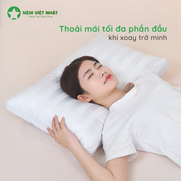 Gối Nằm Lông Vũ Khách Sạn Việt Nhật