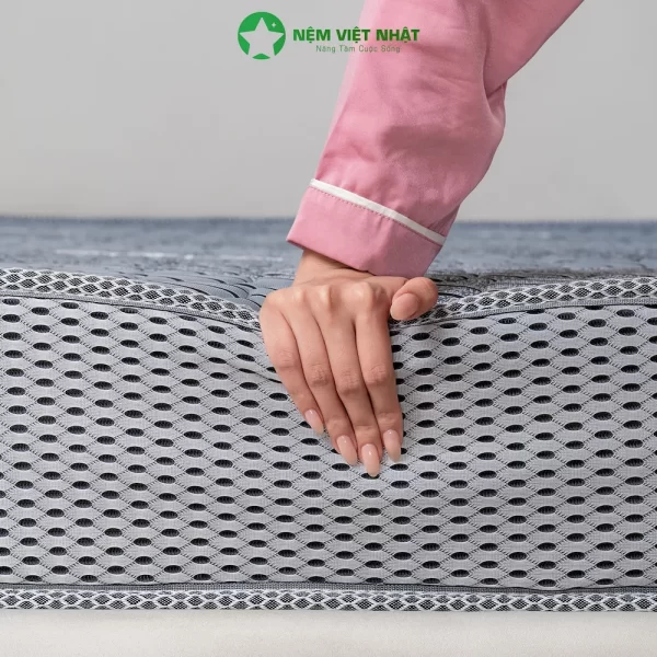 Nệm Foam Gấp 3 Việt Nhật Nano – Êm Ái, Mềm Mại Thoáng Khí Tiện Dụng