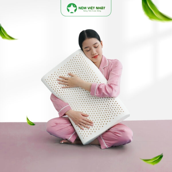 Gối Nằm Cao Su Lượn Sóng Việt Nhật