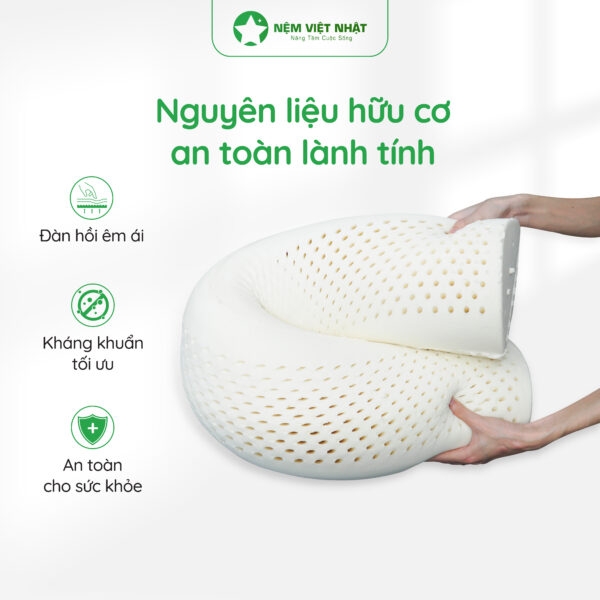 Gối Ôm Cao Su Việt Nhật