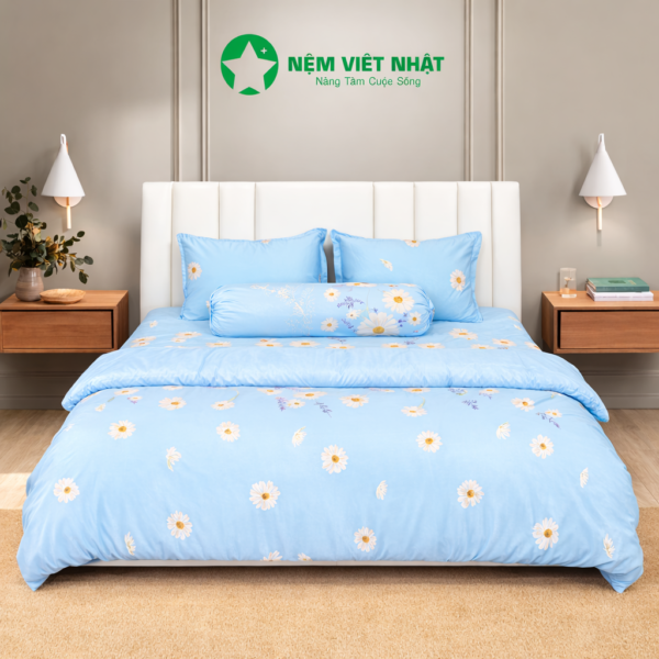 Bộ chăn ga gối Việt Nhật TC12