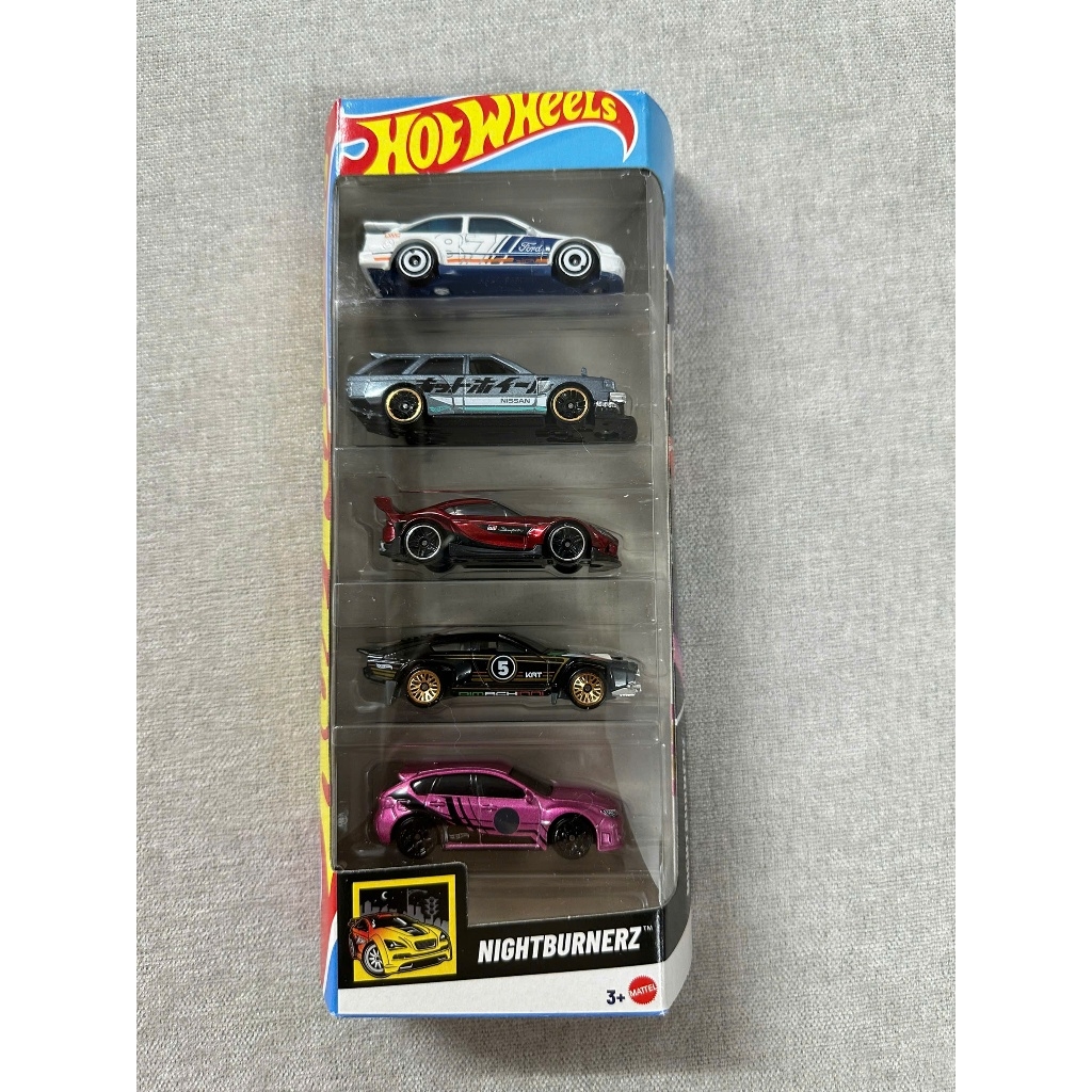 Hotwheels Pack 5 nhiều mẫu NightBurn Batman HW EXOTICS HW DRIFT - Cobra Toys - Hot Wheels - Xe mô hình tỉ lệ 1:64