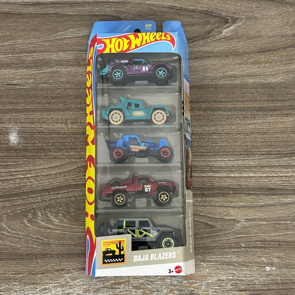 Hotwheels Pack 5 nhiều mẫu NightBurn Batman HW EXOTICS HW DRIFT - Cobra Toys - Hot Wheels - Xe mô hình tỉ lệ 1:64