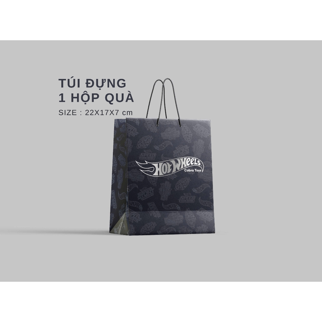 Túi Đựng Xe Hotwheels  Túi đựng quà , blindbox custom - Cobra Toys - Hot Wheels - Xe mô hình tỉ lệ 1:64