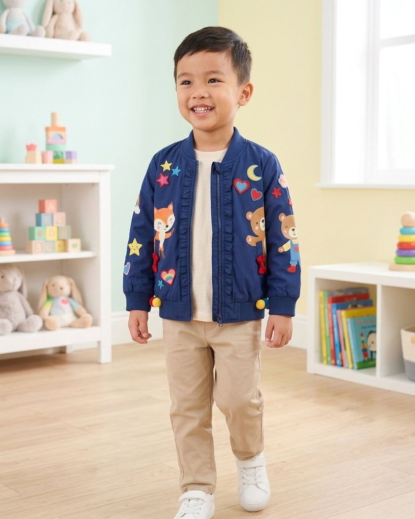 Áo khoác bomber lót lưới